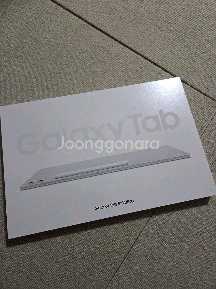 갤럭시탭 울트라 S10 256 미개봉 wifi--0