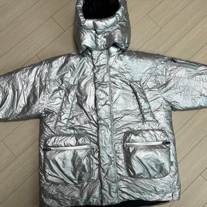 23히로 은갈치 실버 패딩 120 택포