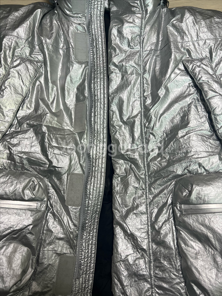 23히로 은갈치 실버 패딩 120 택포--4