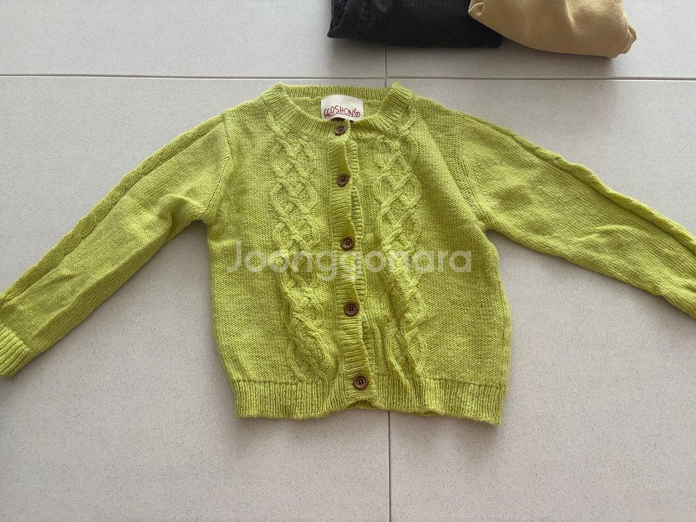 꼬숑 키위가디건 m--0