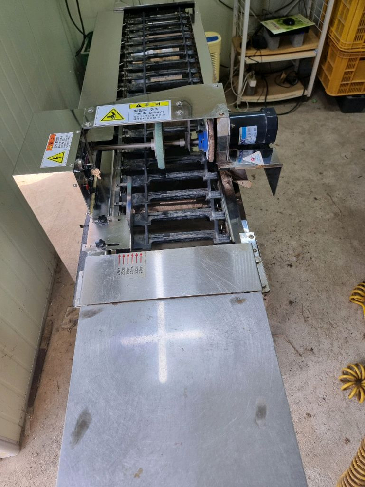 아스파라거스선별기 판매 이미지