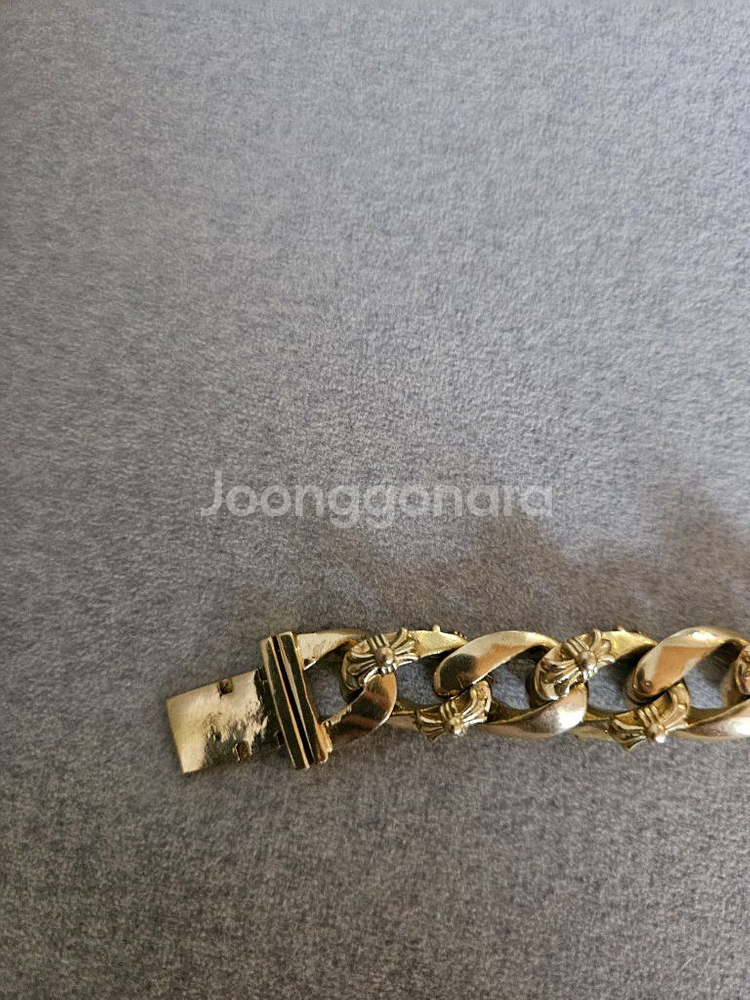 18k 골드 체인 팔찌--6