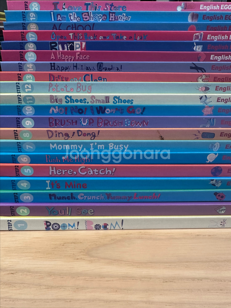 잉글레시에그 스텝1 ,2 , 스토리텔링북 ,cd--3