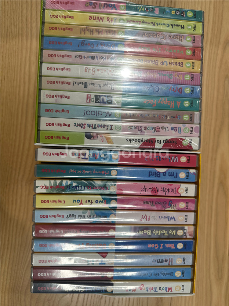 잉글레시에그 스텝1 ,2 , 스토리텔링북 ,cd--4