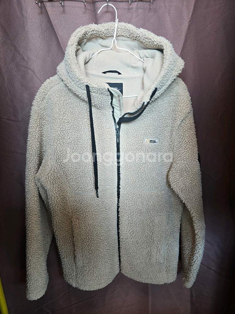 내셔널지오그래픽 후드 집업--1