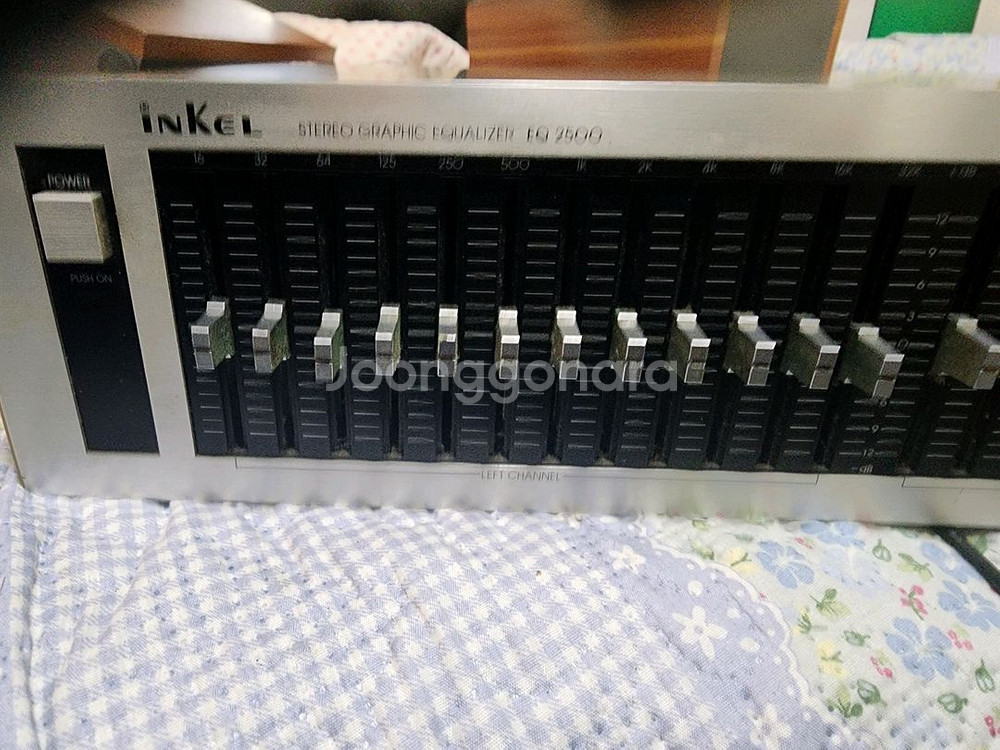인켈 EQ 2500 스테레오 그래픽 이퀄라이저--2