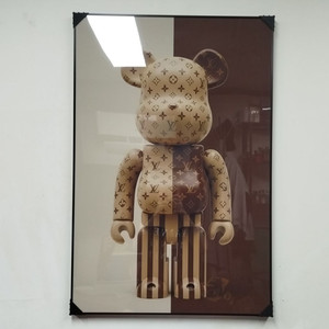 루이비통 베어브릭 피규어 카우스 대형 그림 액자 명품그림 명품액자 인테리어소품 인테리어액자 곰그림