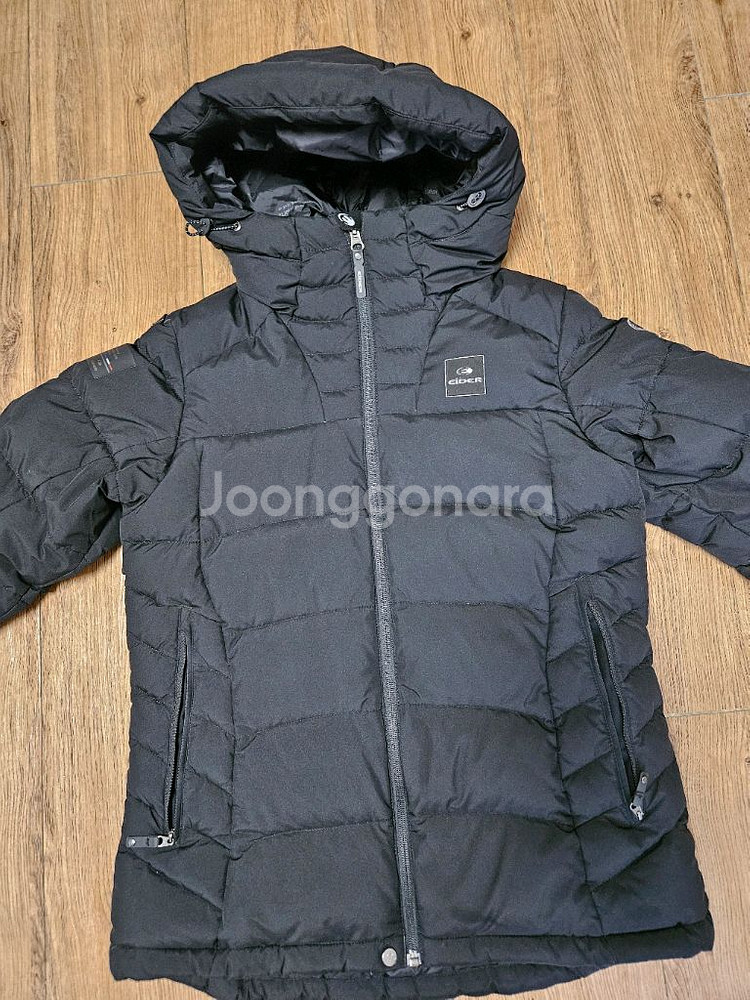 아이더 제레미다운자켓 패딩 블랙 L--0