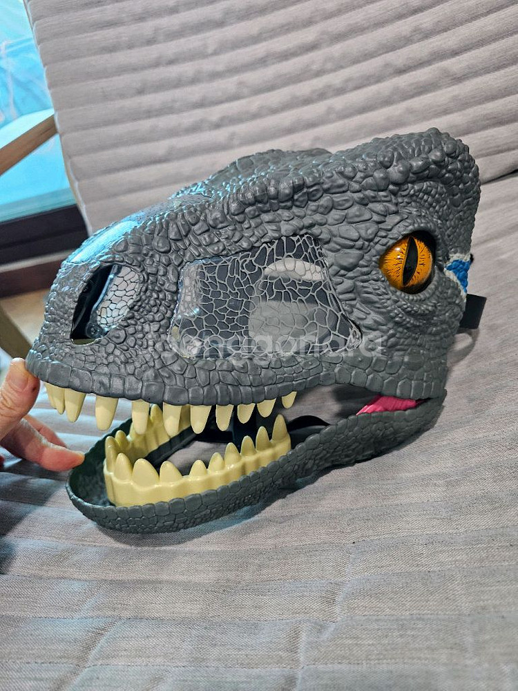 마텔 쥬라기월드 티라노사우루스 마스크--0