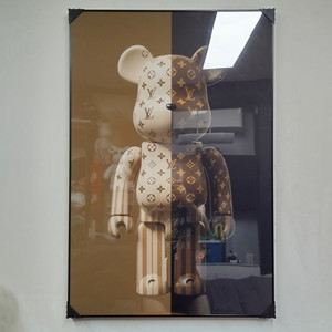 루이비통 베어브릭 피규어 카우스 대형 그림 액자 명품그림 명품액자 인테리어소품 인테리어액자 곰그림