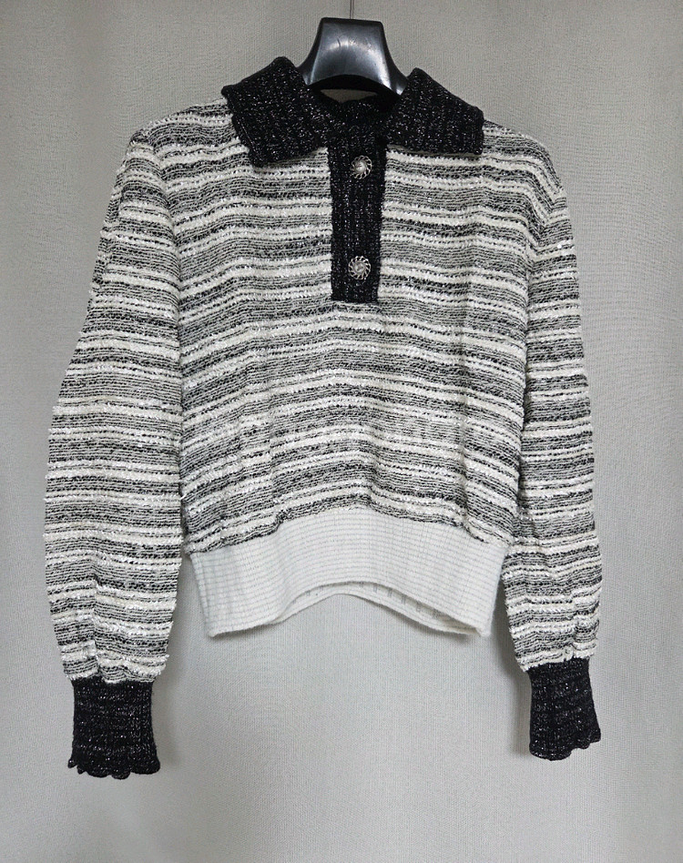 랑방 시퀸 니트 (랑방,마인,타임,더캐시미어)--1