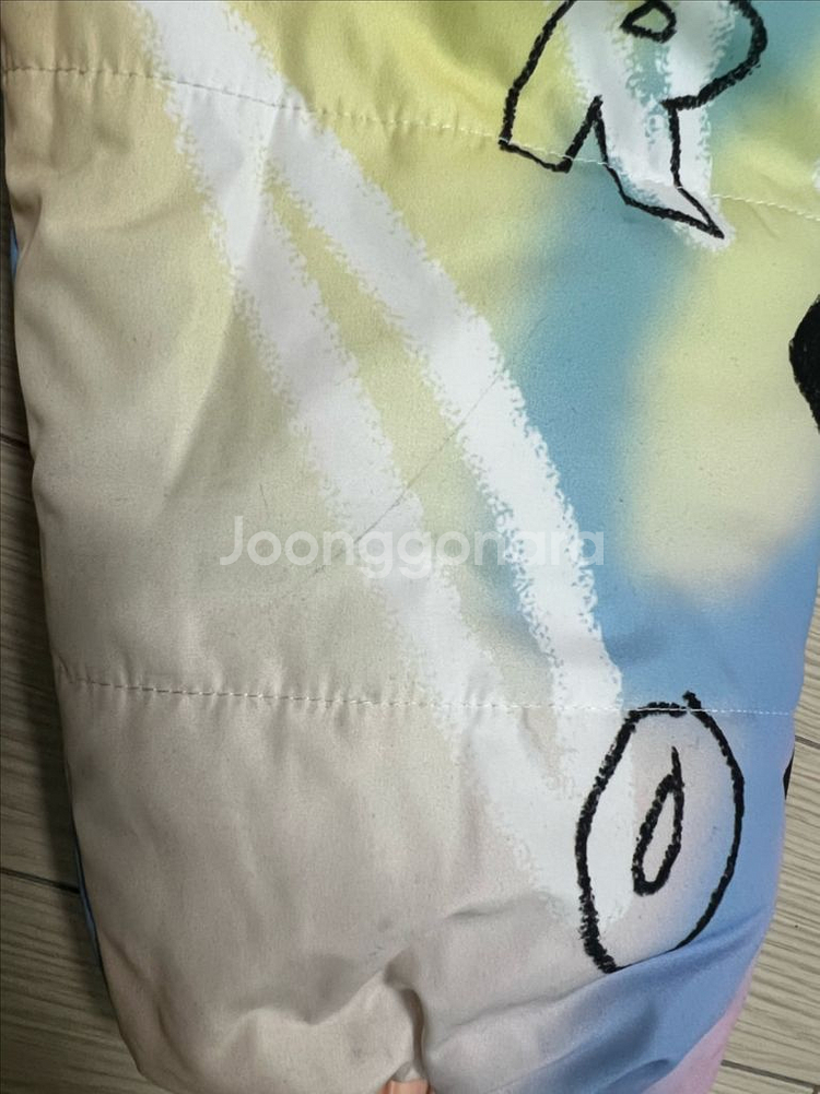 히로 23 드로잉 리버시블 패딩 130 택포--3