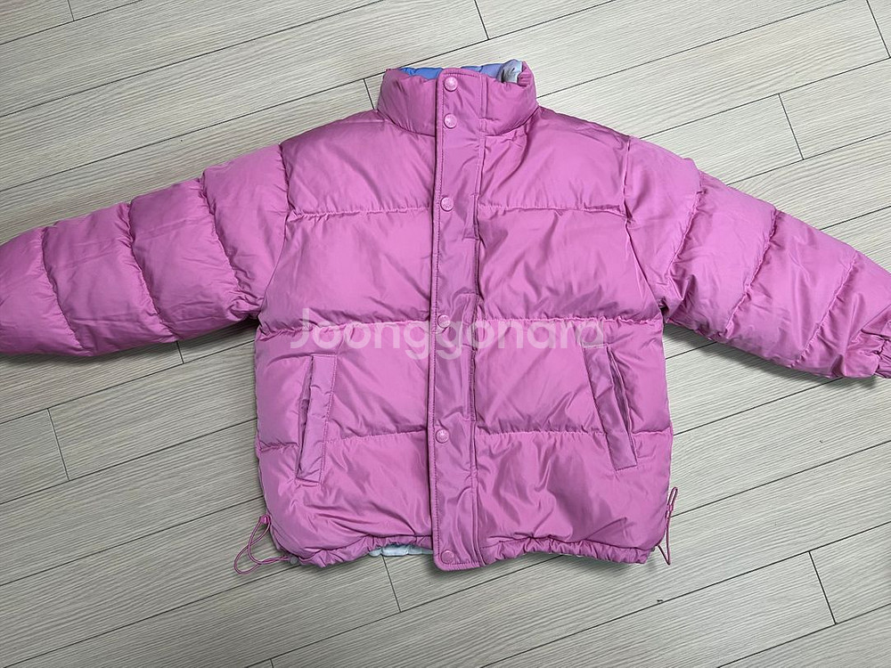 히로 23 드로잉 리버시블 패딩 130 택포--5