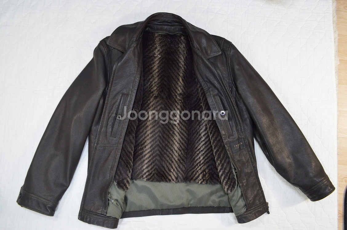 인디안/남/추동/퍼라이닝/양가죽/자켓/95-100정도--1