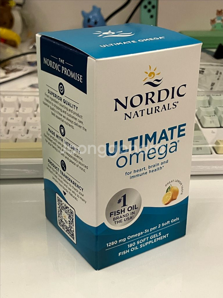 노르딕 내추럴스 얼티메이트 오메가 삼 1280mg 160 소프트캡슐--0