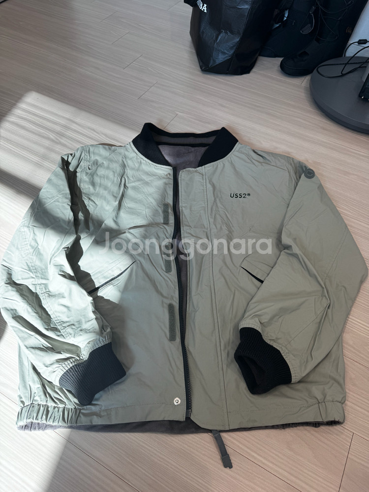 USS2 어스투 패딩조끼 & 양면자켓--6
