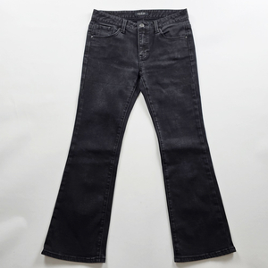 게스 부츠컷 흑청 스판 데님 사이즈28 R2850