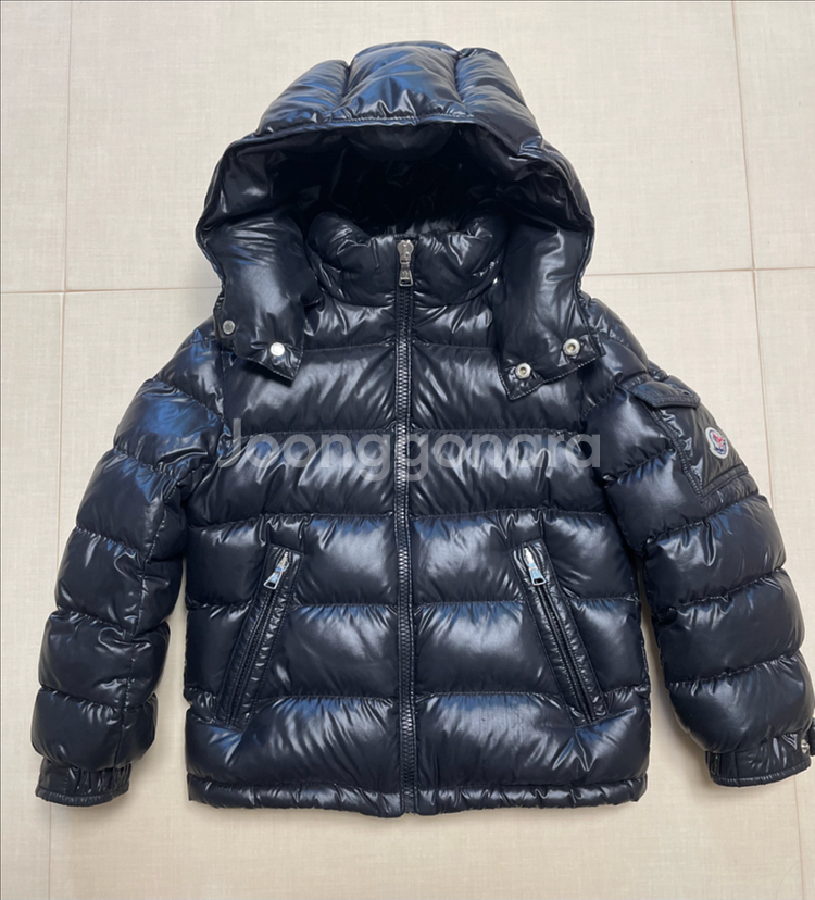 몽클레어 키즈 뉴마야 블랙 패딩 6세--0