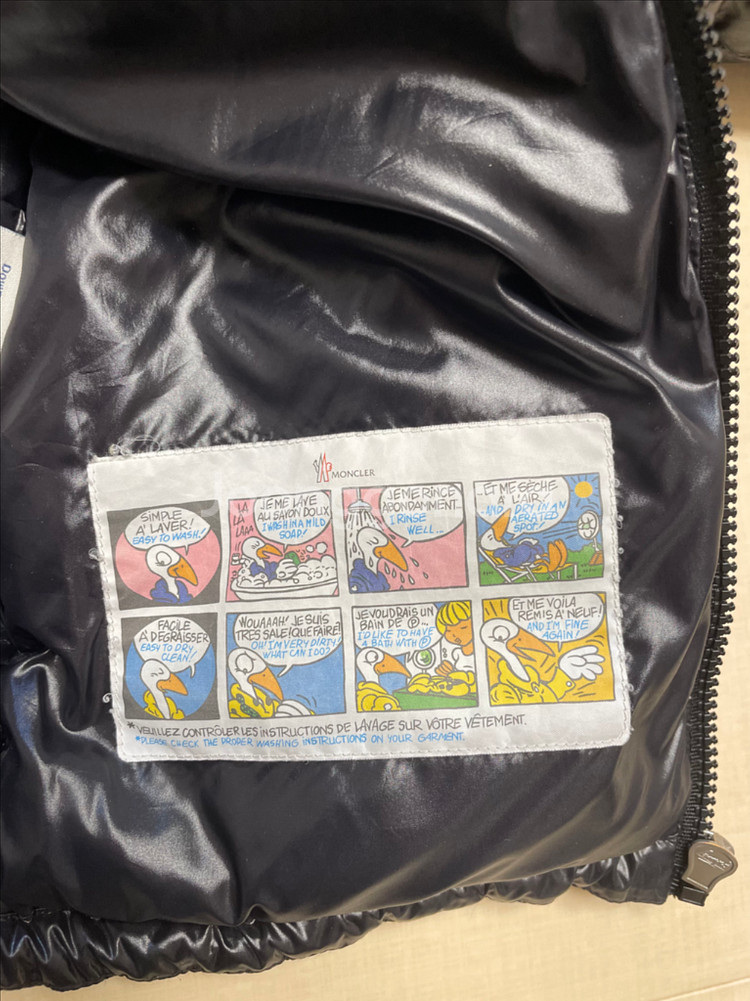 몽클레어 키즈 뉴마야 블랙 패딩 6세--3