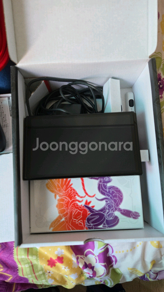 닌텐도 스위치 OLED 스칼렛 바이올렛 에디션--2