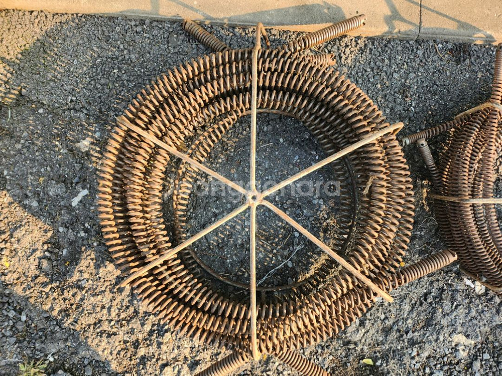 전동 스프링 하수구 청소기 스프링만 16미리 22미리--3