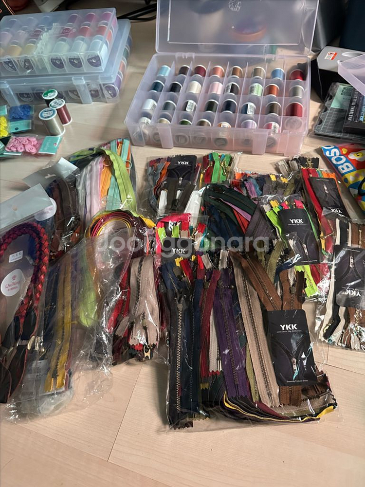 자수용 지퍼 세트--1