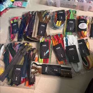 자수용 지퍼 세트