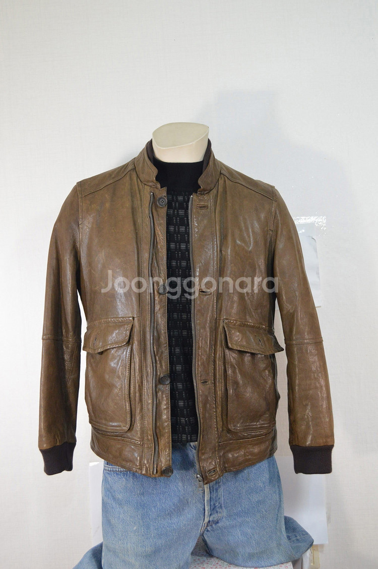 헨리코튼/남/추동/양가죽/자켓/95--0