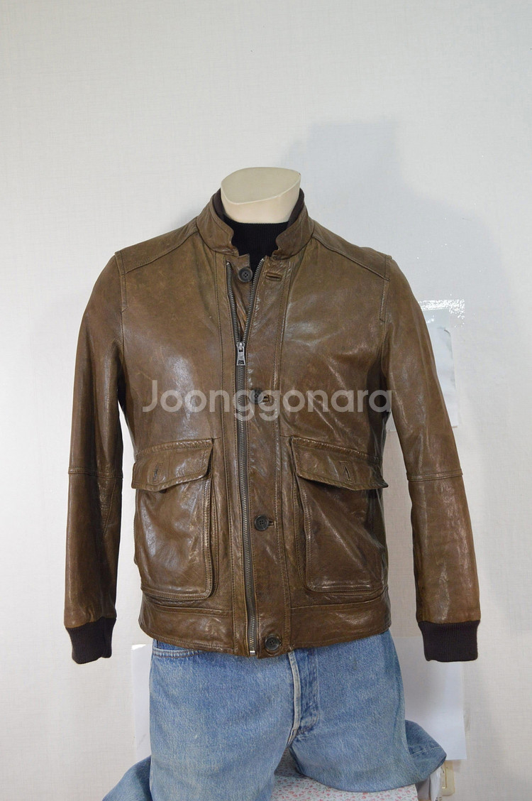 헨리코튼/남/추동/양가죽/자켓/95--1