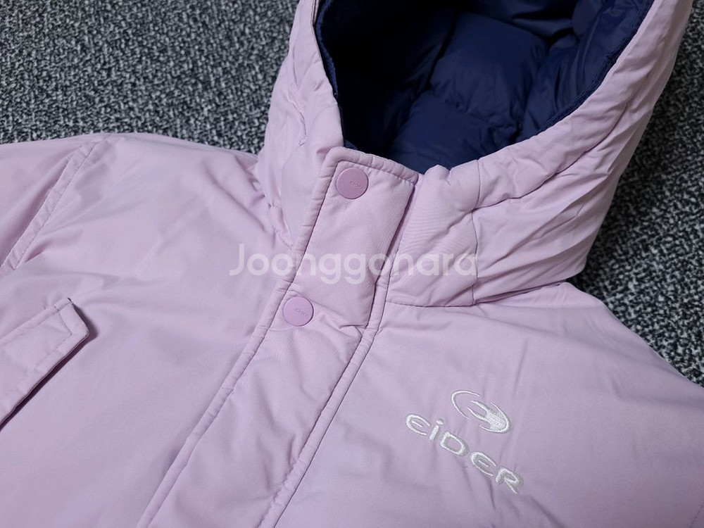 [무료배송][150]아이더 키즈 리버시블 구스다운 롱패딩--2