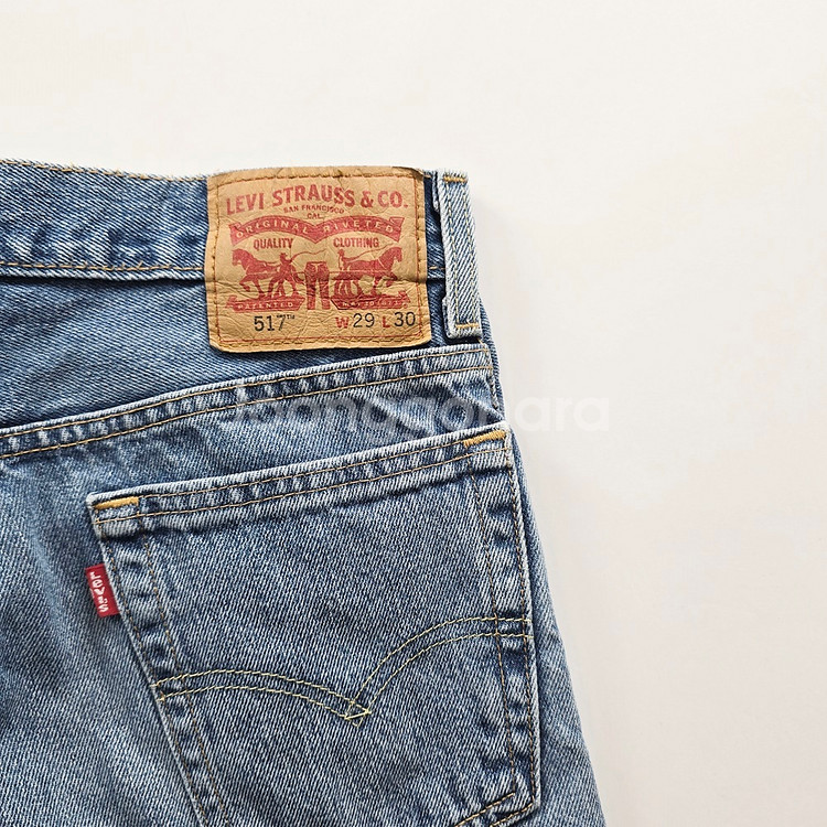 리바이스 청바지 부츠컷 연청 사이즈29 R2851--2
