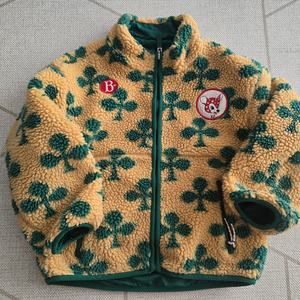 베베드피노 클로버 후리스 뽀글이점퍼 120