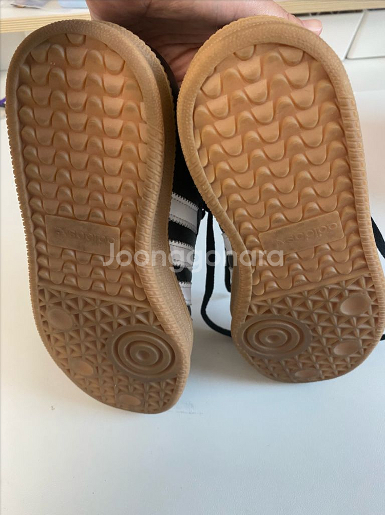 아디다스 삼바 xlg 블랙--3