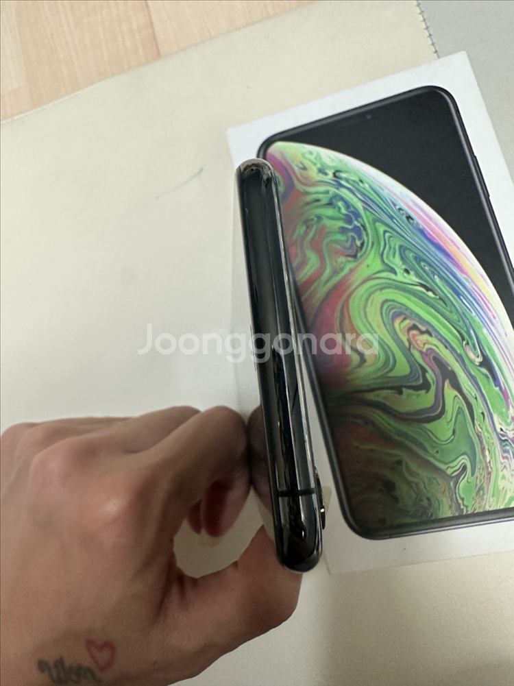 아이폰 XS Max 256GB 블랙--3