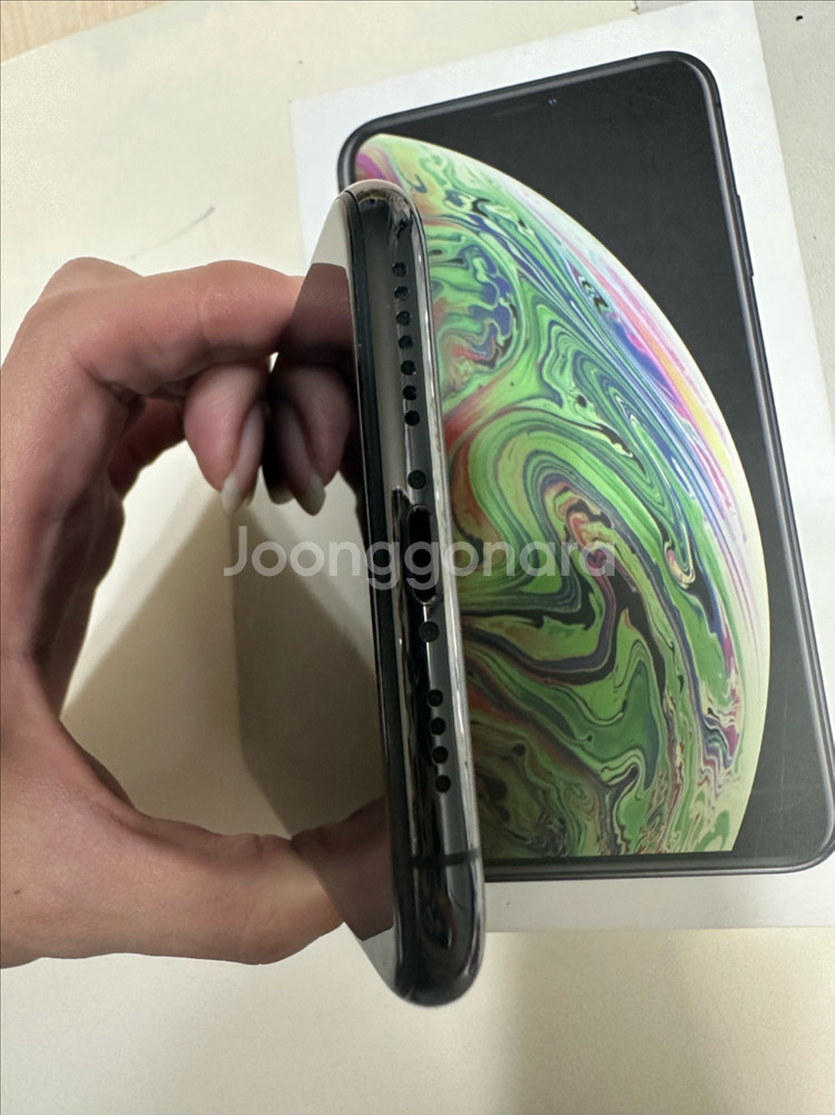 아이폰 XS Max 256GB 블랙--5