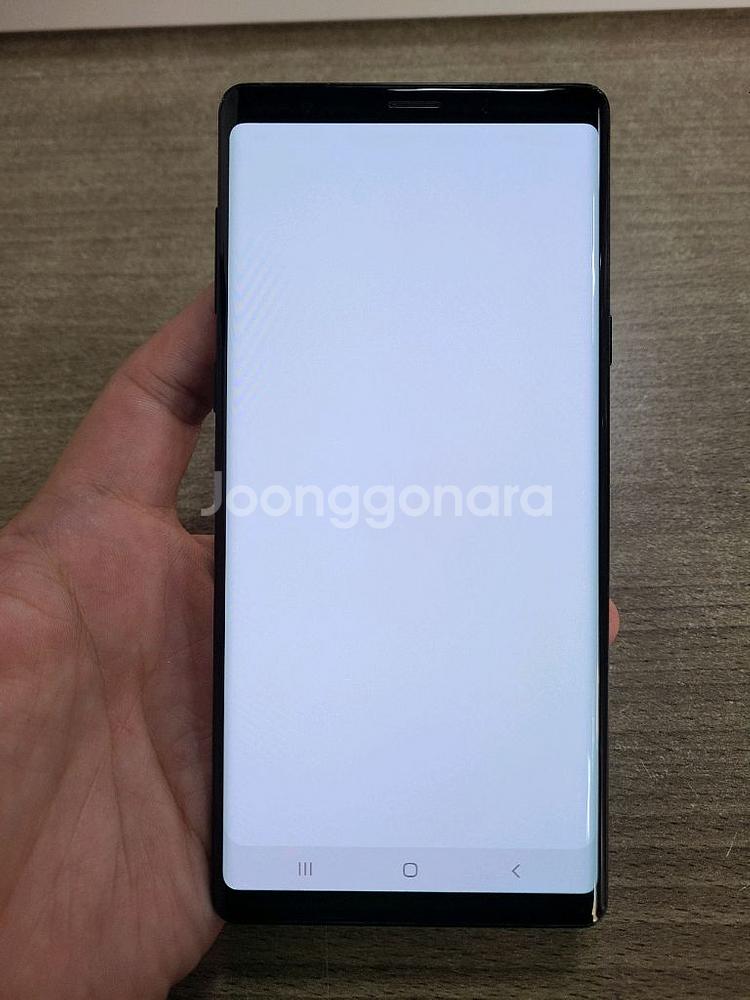 갤럭시노트9 128G 무잔상 중고폰 공기계--4