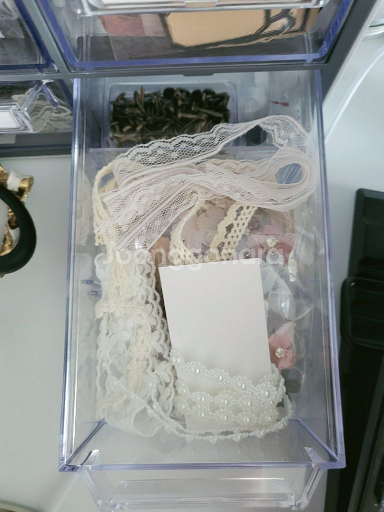 다꾸용품 작은서랍포함 일괄판매합니다.--9