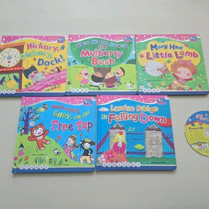 씽씽잉글리쉬 마더구스 Rhyme 영어 동요 5권책 세트(세이펜)