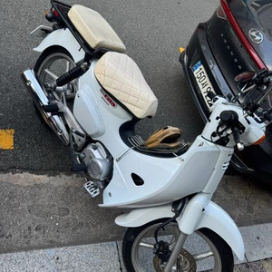 혼다 슈퍼커브 23년식 화이트