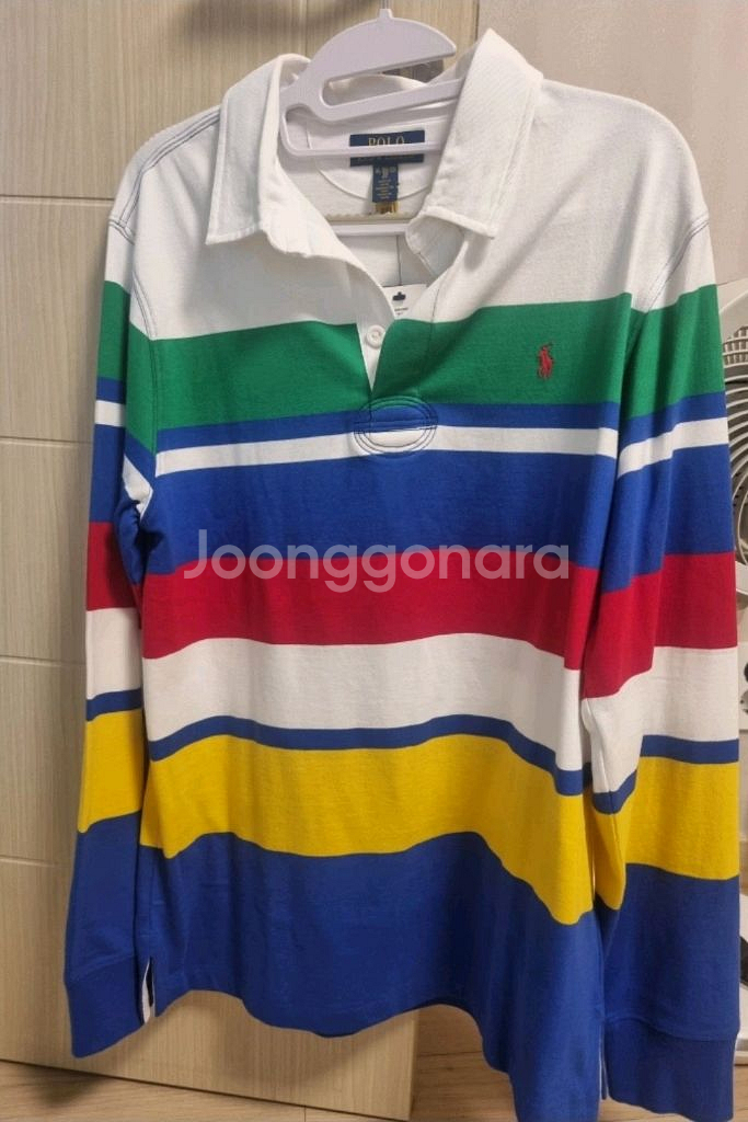 폴로 랄프로렌 빅키즈 폴로 럭비 셔츠--1