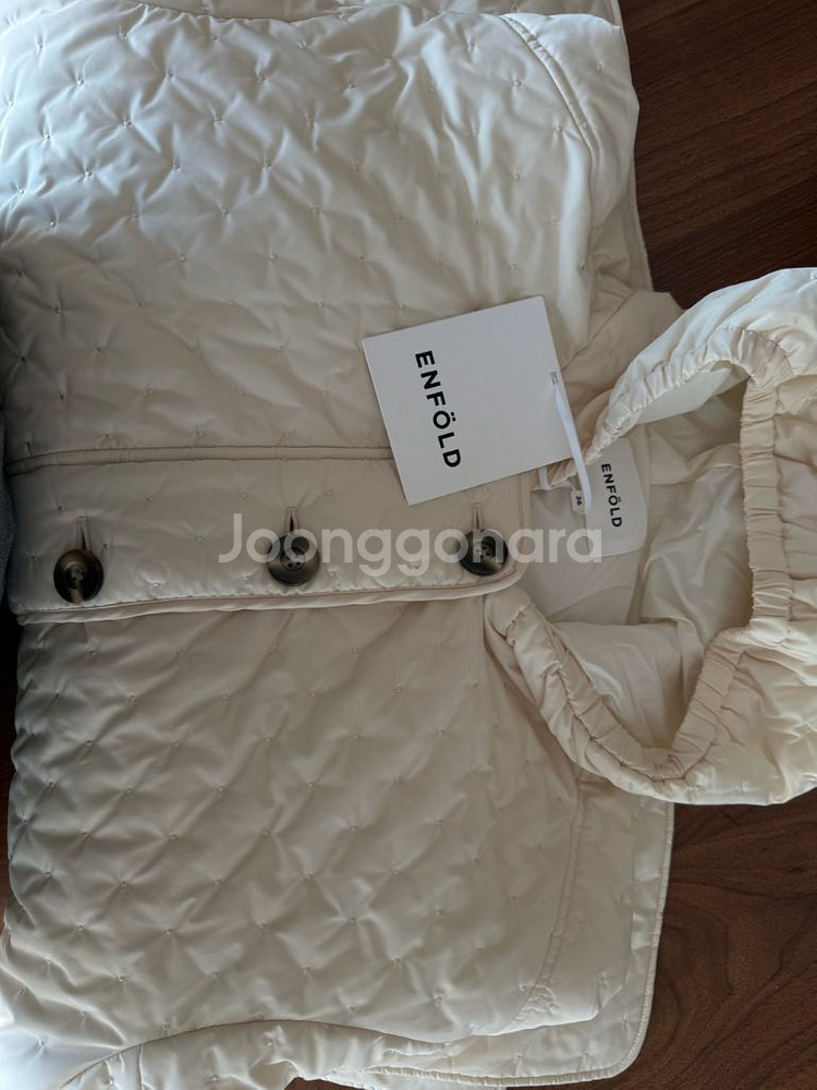 오늘만 특가 >enfold 엔폴드 퀼팅 패딩 자켓 36--1