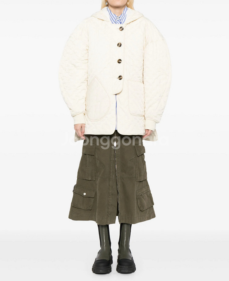 오늘만 특가 >enfold 엔폴드 퀼팅 패딩 자켓 36--3