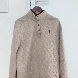 남성폴로 랄프로렌 케이블 니트 하프넥 스웨터