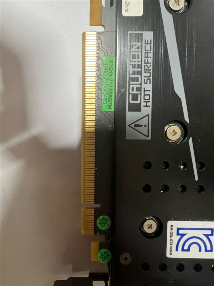 GALAX GTX 1660 SUPER 그래픽카드 팝니다 이미지