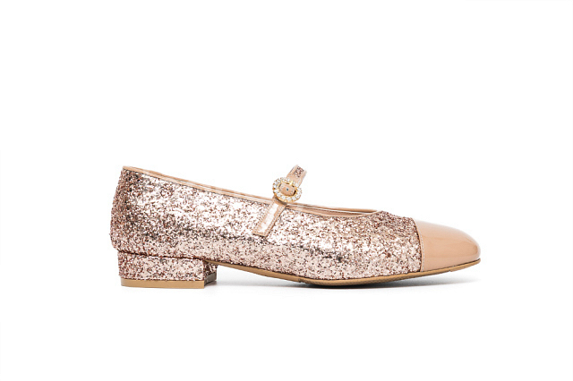 로아르 샤인 글리터 메리제인 플랫슈즈--5