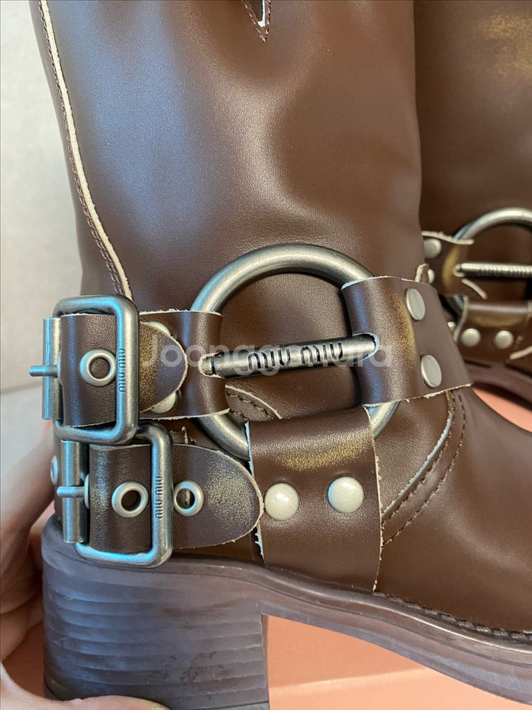 미우 바이커 부츠--7