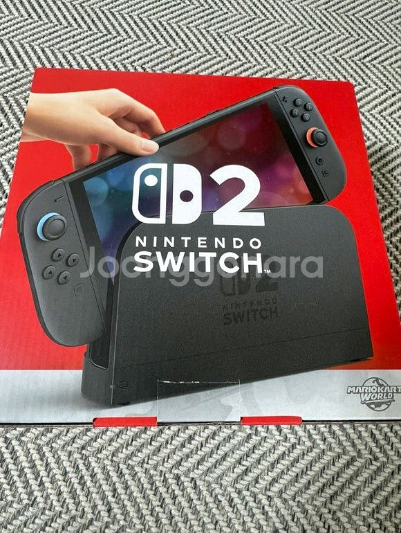 미개봉 닌텐도 스위치2 마리오카트 월드 세트--0