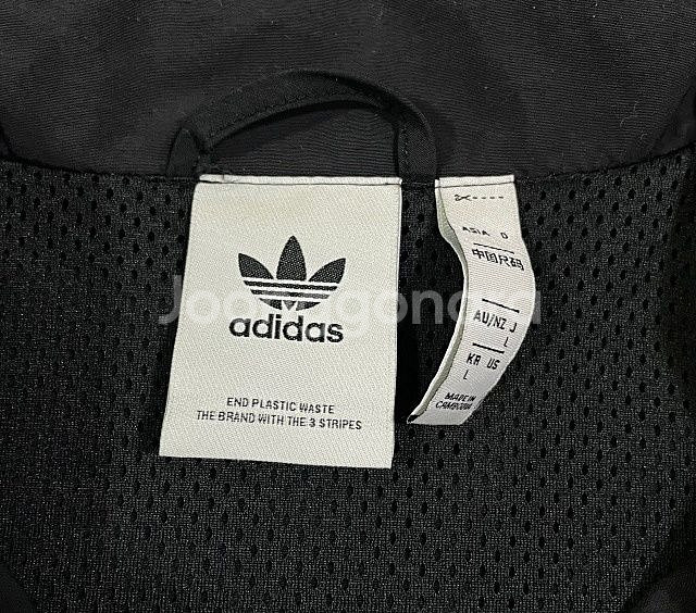아디다스 락업 블랩 검정 트랙탑 져지집업 100/L--2