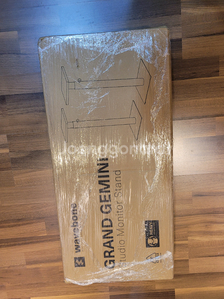 미개봉 웨이브본 그랜드 제미니 스피커 스탠드 블랙--1