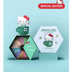 헬로키티X오설록 티타임 8종 32입+티타임 키링+텀블러 일괄판매